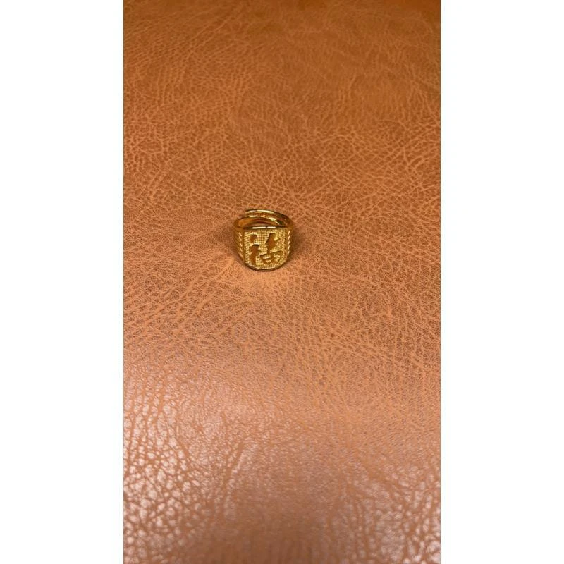 0006精美古法金戒指