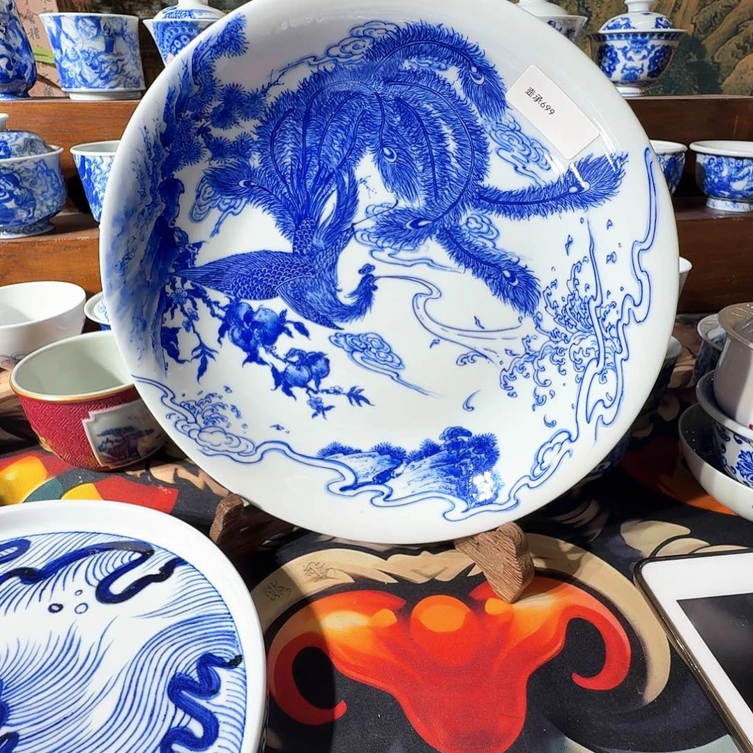 泥塑云*壶承手工手绘微微微微瑕