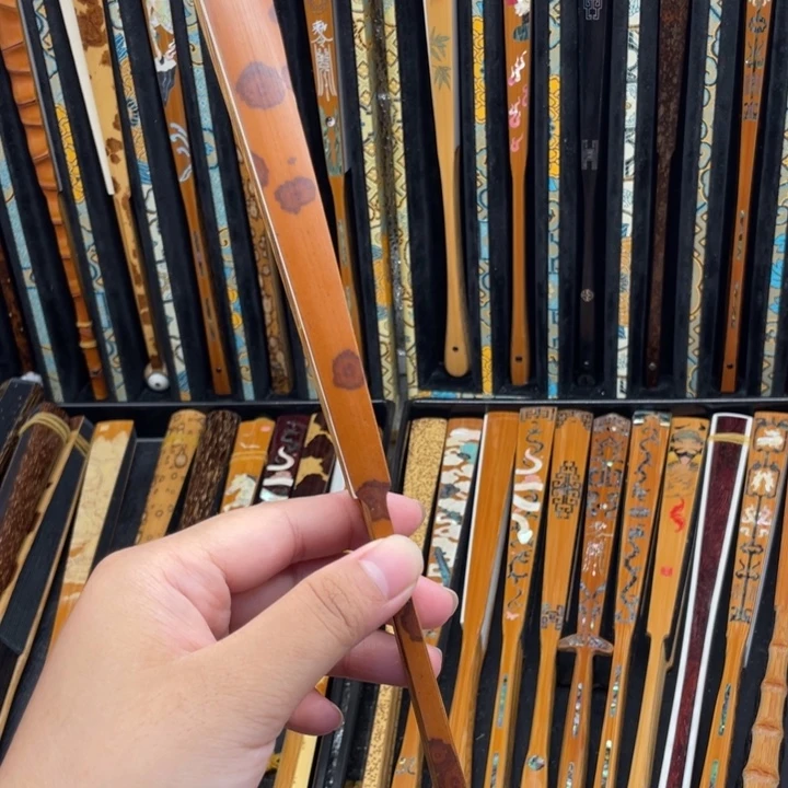 扇子老香妃纯手工了可口可乐了