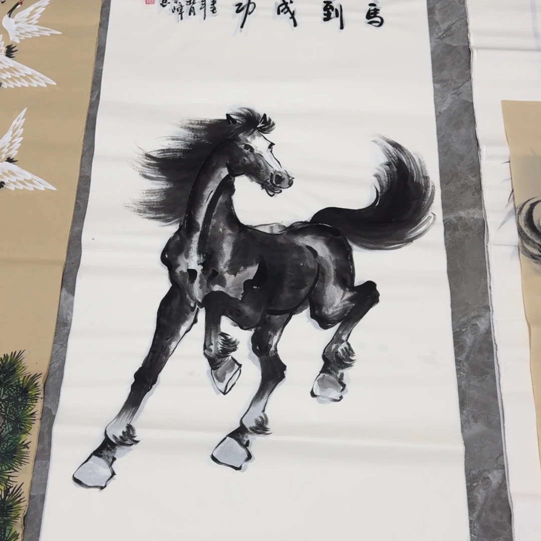 国画会娟艺术馆直播间