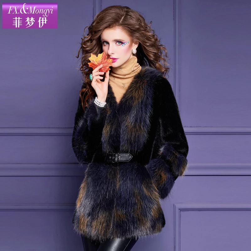 菲梦伊新款时尚毛呢外套54721