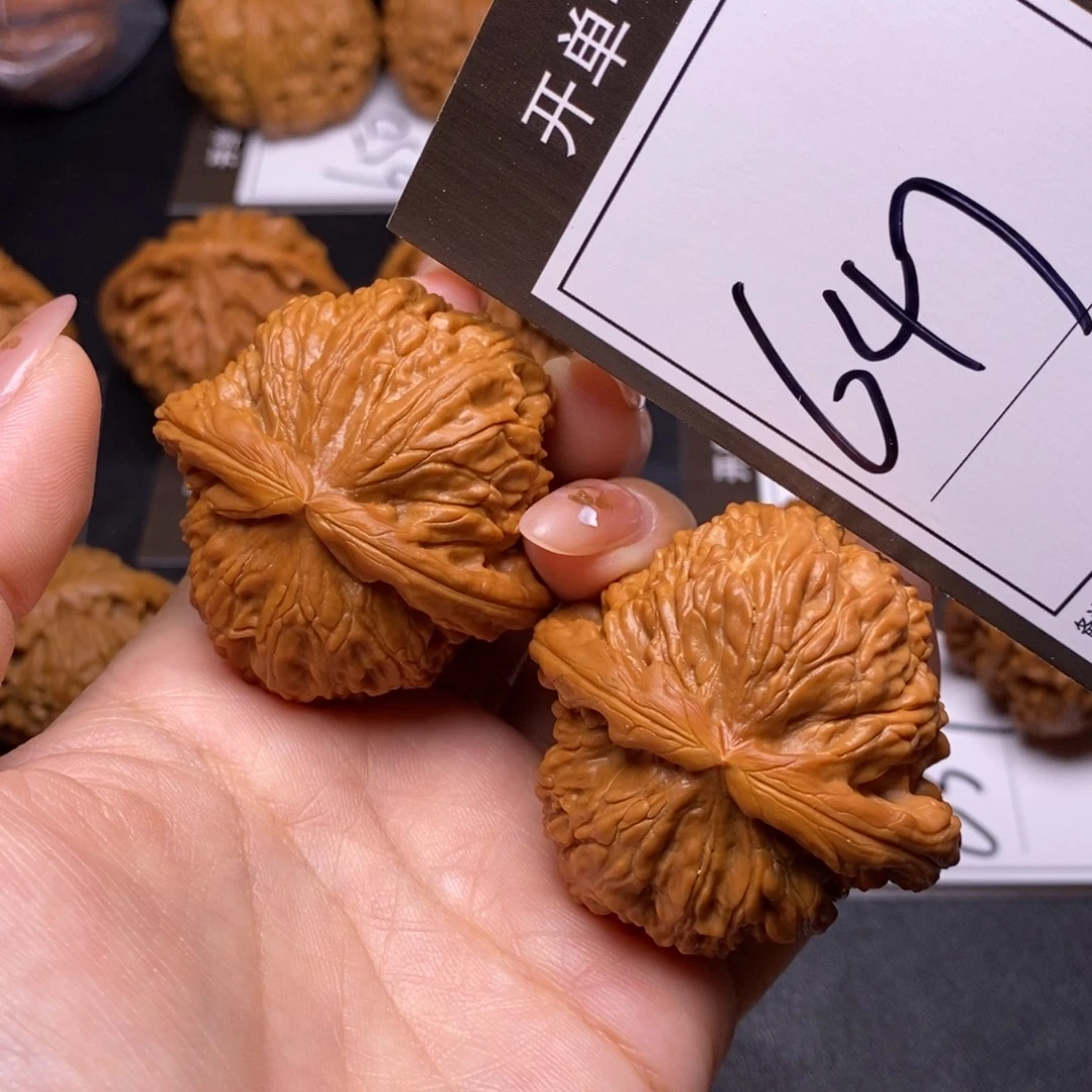 把件文玩核桃46白狮子647