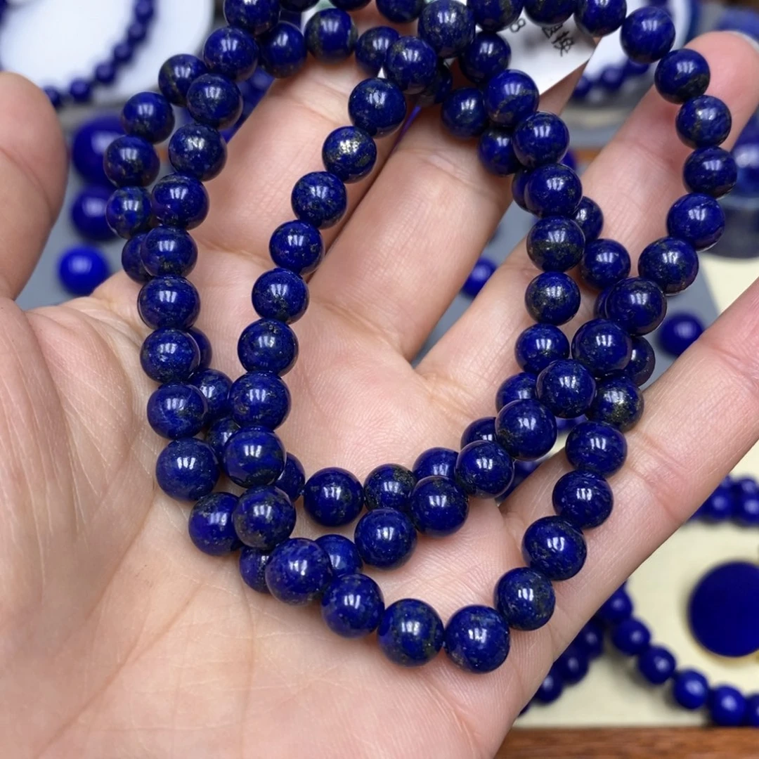 青金石未镶嵌手链