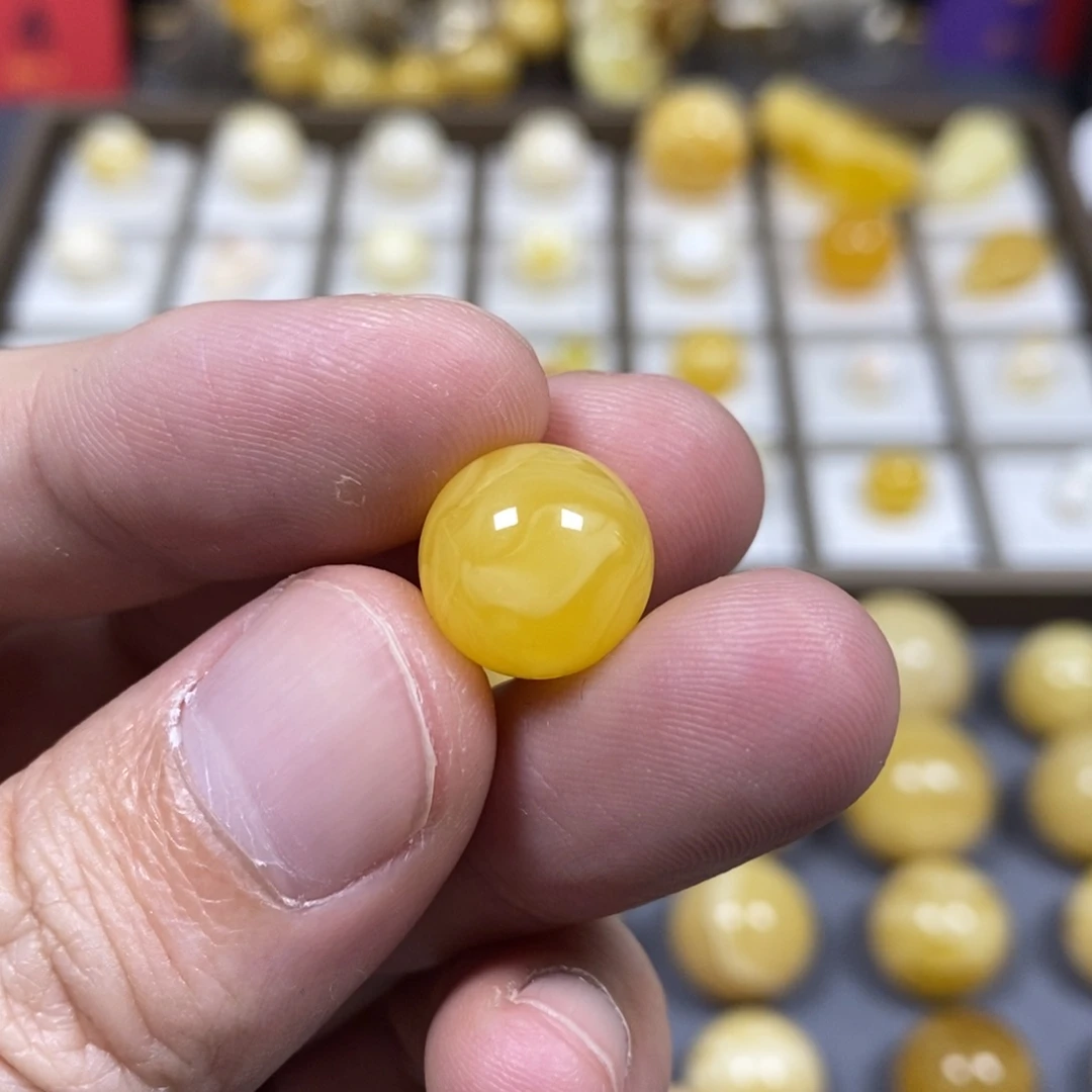 琥珀未镶嵌珠宝奇石13胶皮