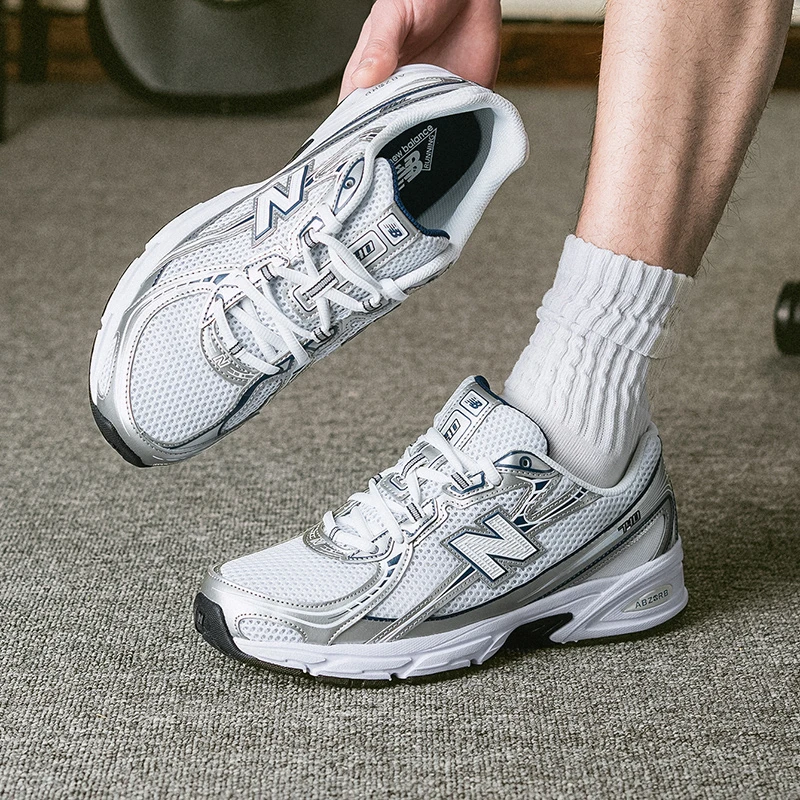 Newbalance【740系列】经典运动休闲男女鞋透气网面流光风老爹鞋