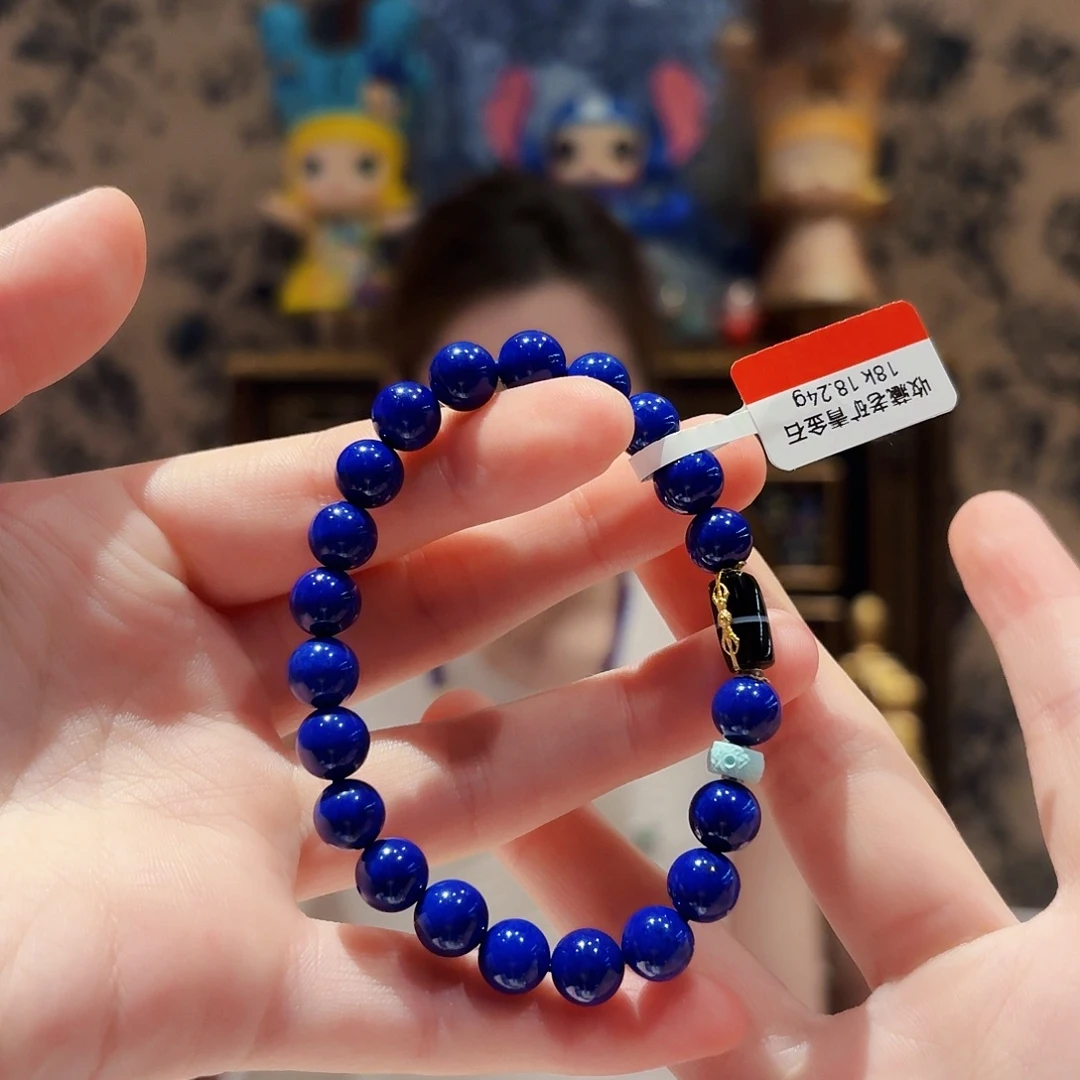 青金石未镶嵌手链手串