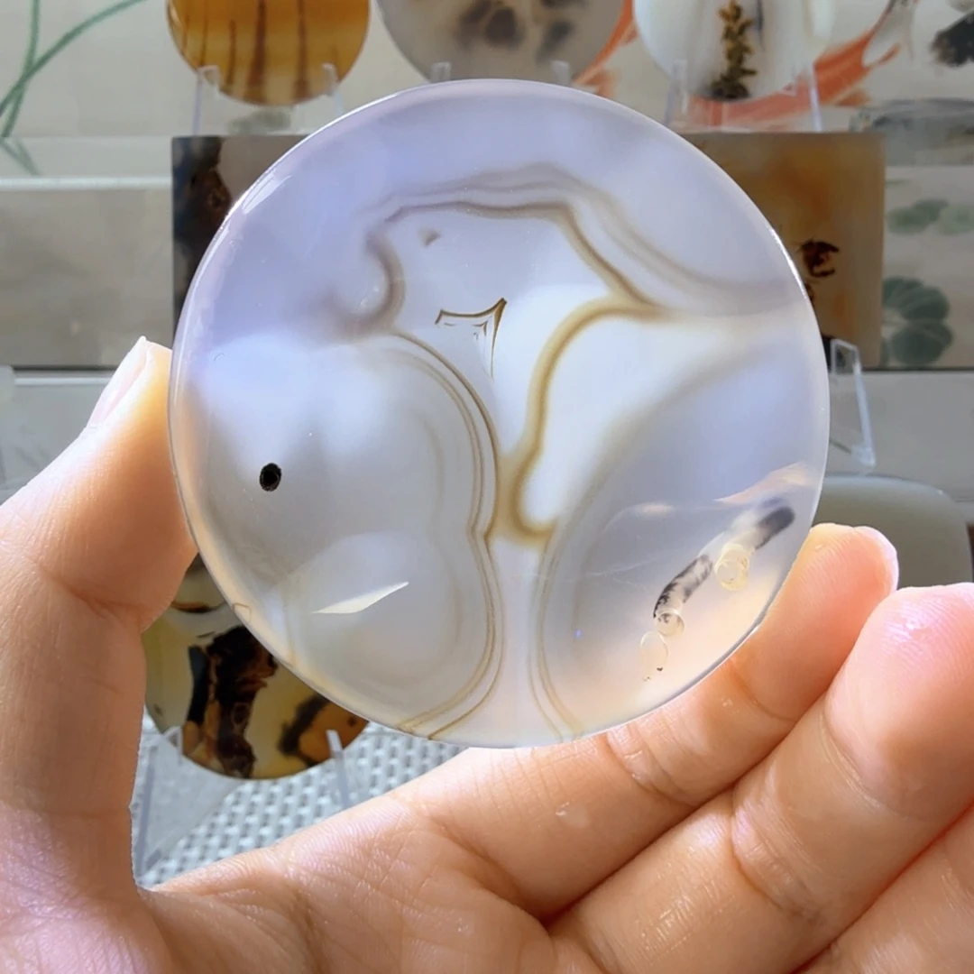 玛瑙/玉髓未镶嵌吊坠(不含链)40