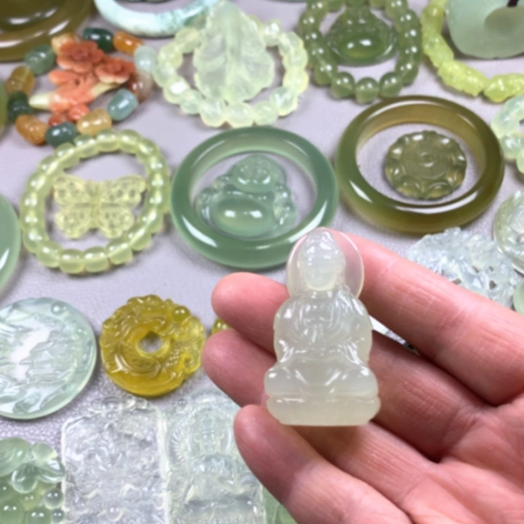 【闪购商品】未镶嵌蛇纹石玉2025新款岫玉