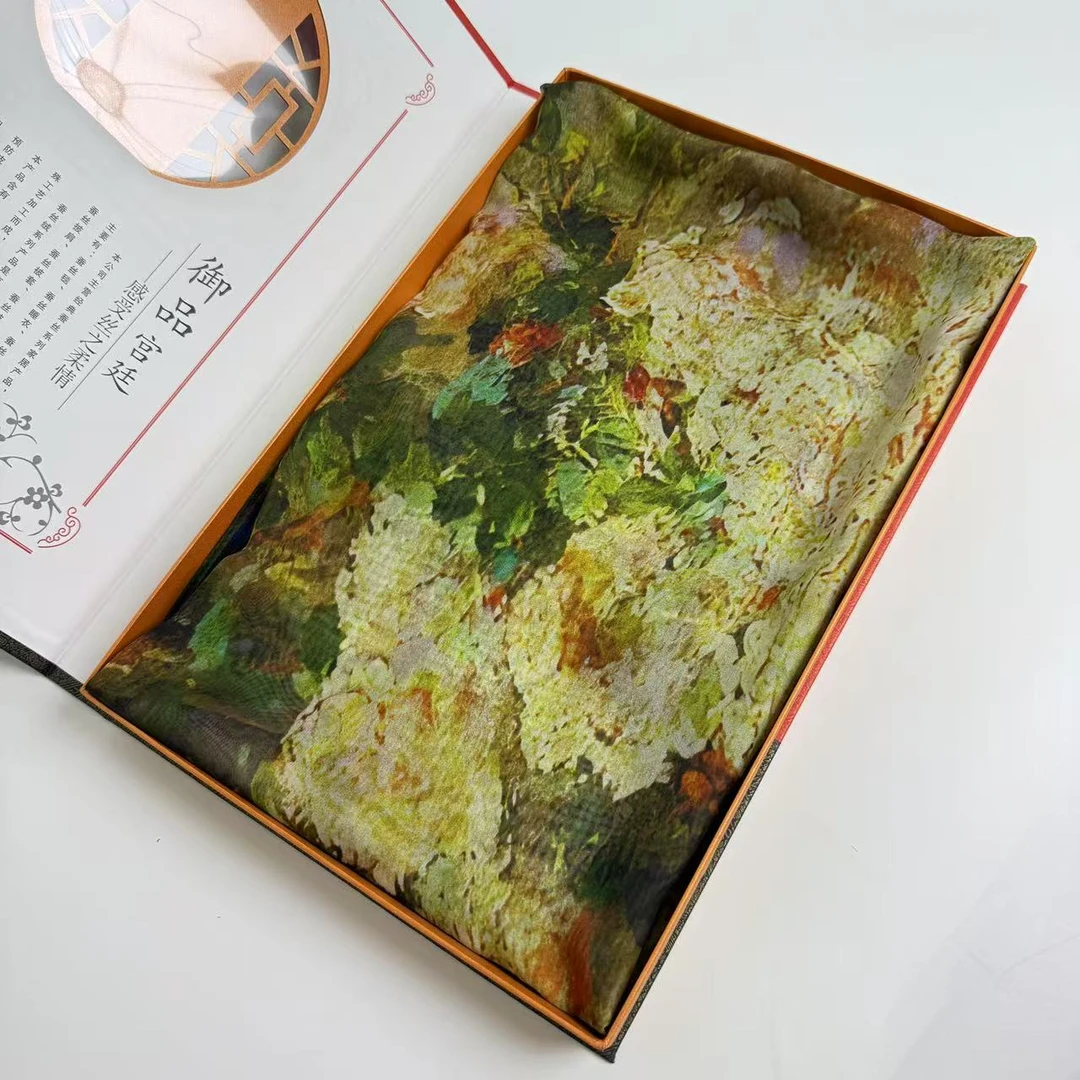 【艺术家油画】135/135乔其防晒丝巾