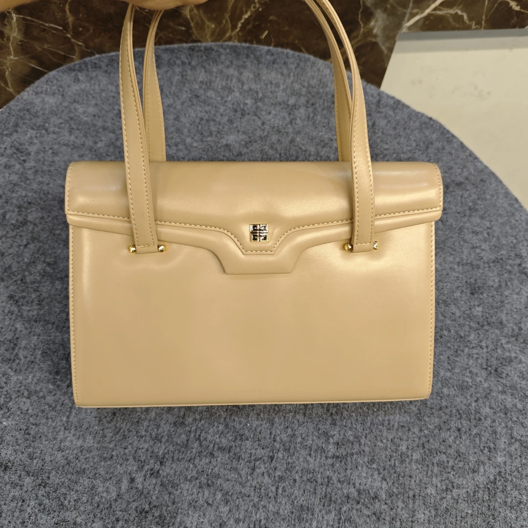 95新 Givenchy/纪梵希 纪梵希黄色手提包包