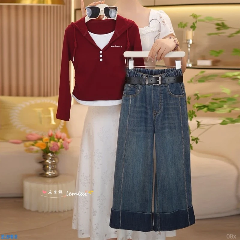 女童秋装2025年款衣服儿童独特洋气时髦女童装小女孩洋气春秋衣服