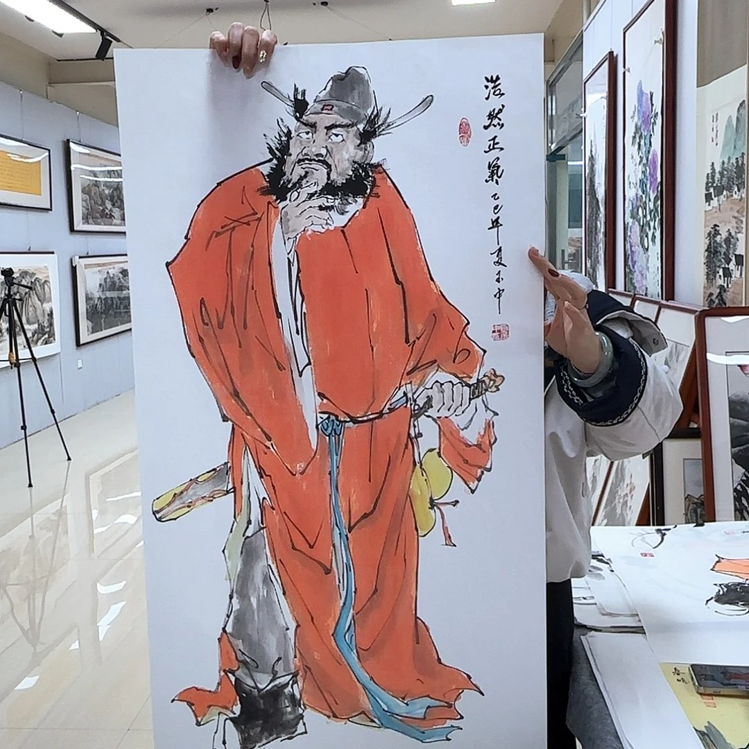 国画国画作品多次