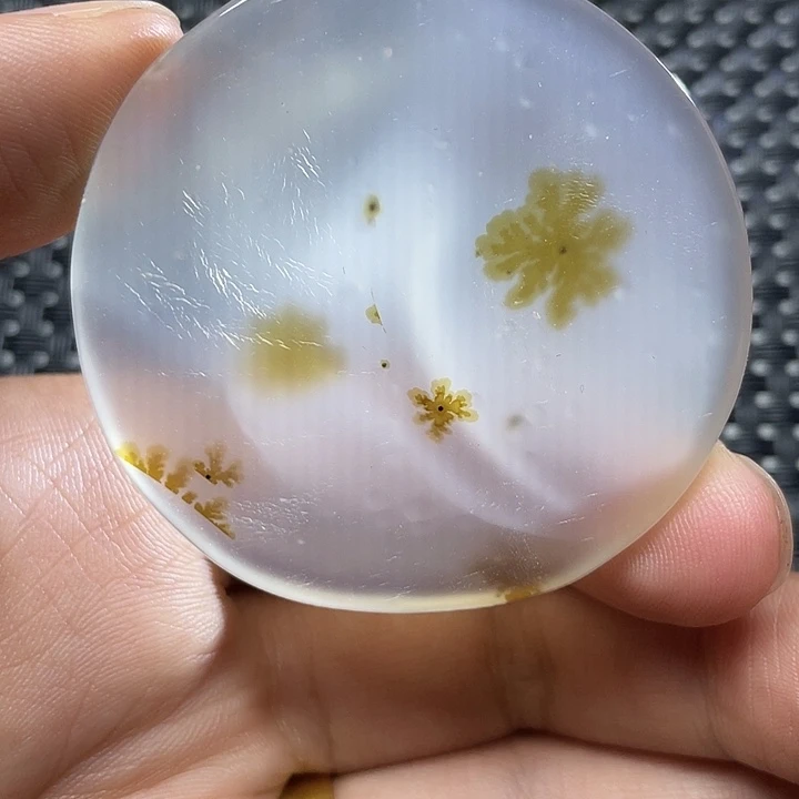 未镶嵌颈饰玛瑙/玉髓贝*