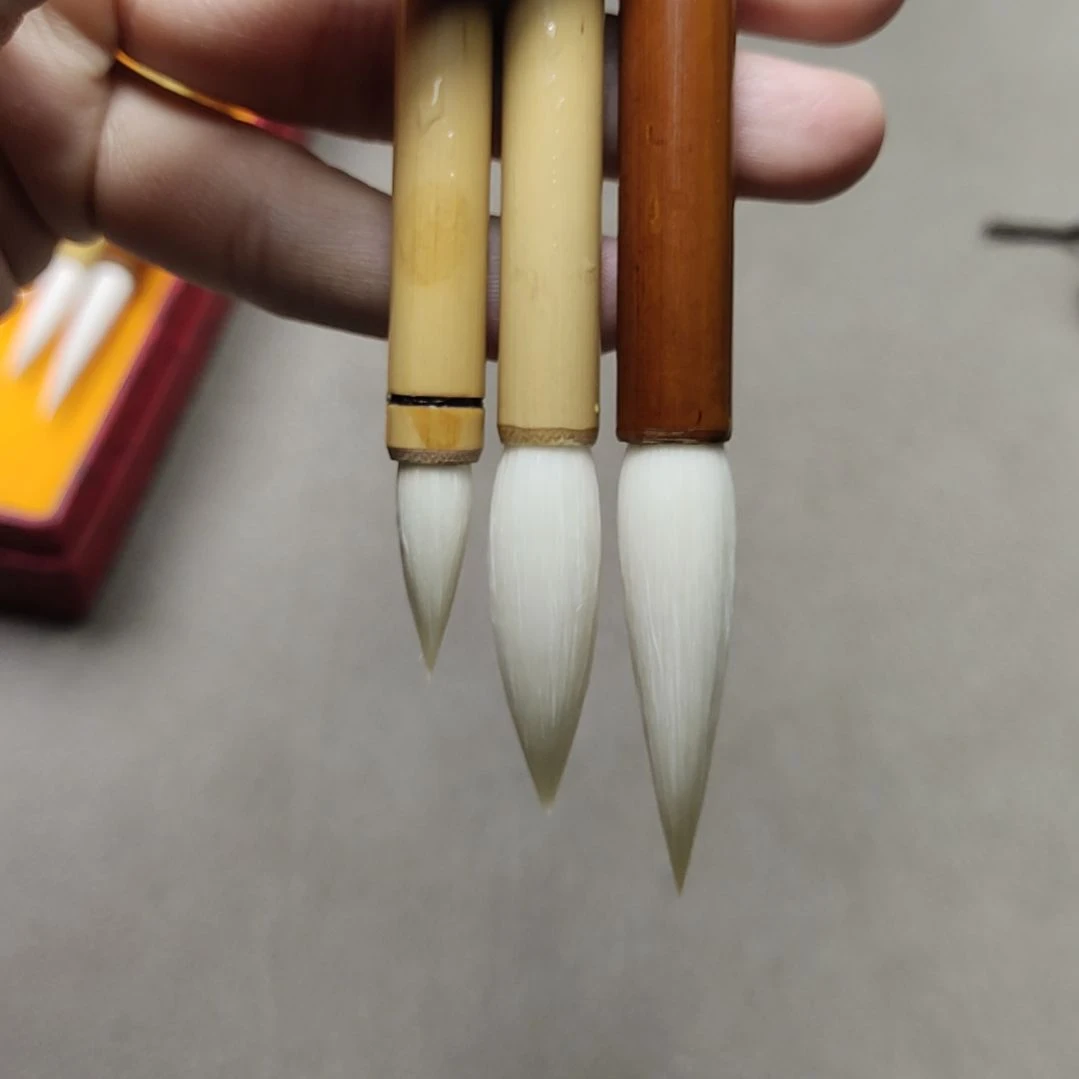 出锋2.2/3.7/4.5cm 细光峰纯羊毫3支
