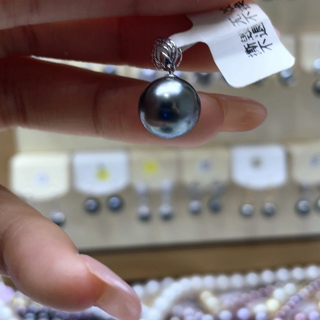 海水珍珠颈饰18K金镶嵌