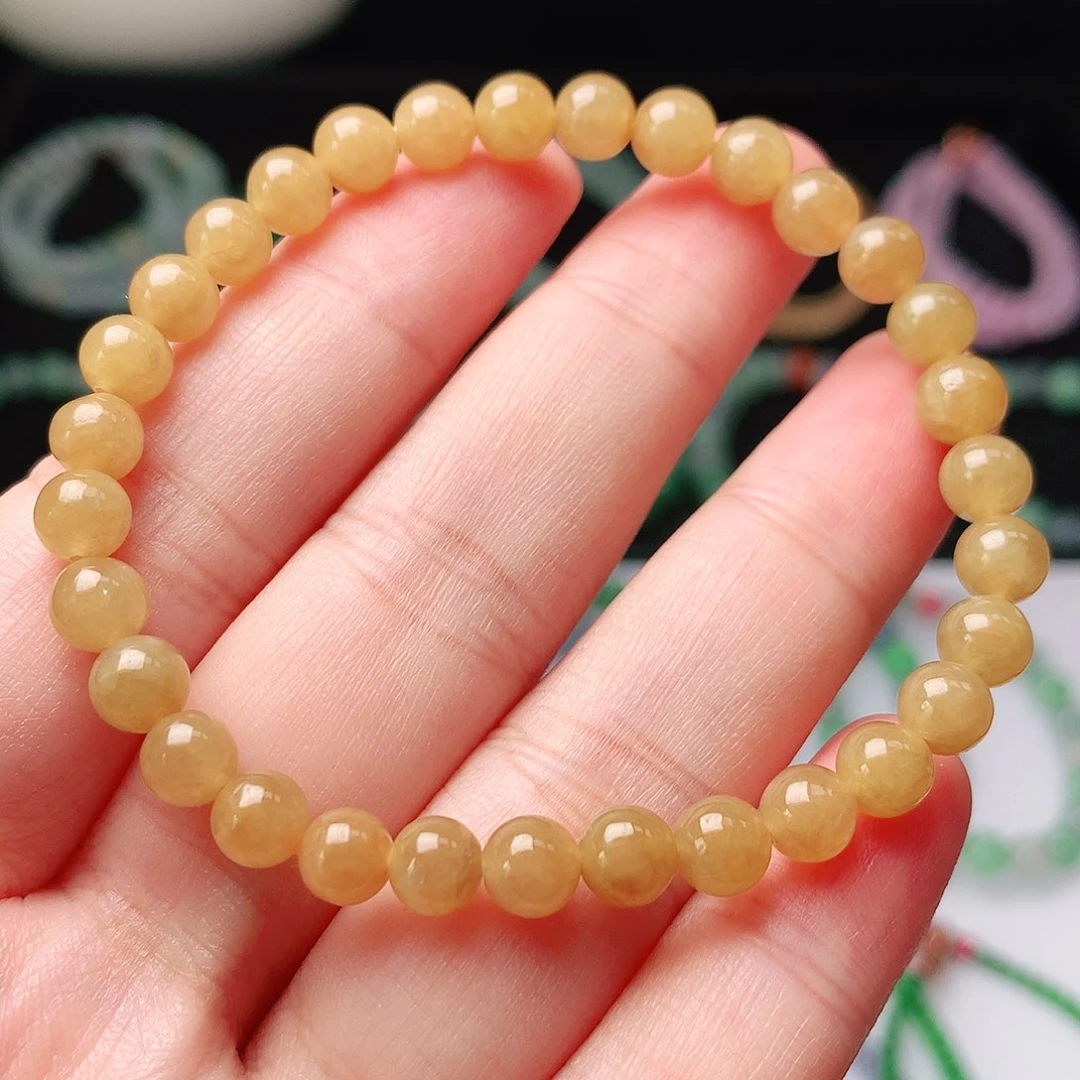 未镶嵌手链翡翠翡翠