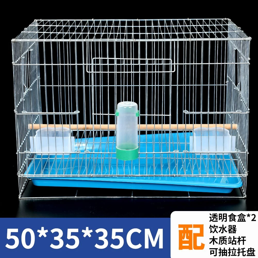 宠物鸟牡丹虎皮鹦鹉镀锌专用繁殖说话生态鸟笼鸟笼子鹦鹉笼子子笼