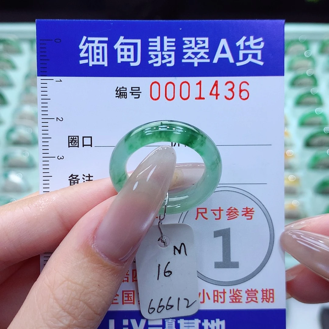 翡翠戒指未镶嵌16号