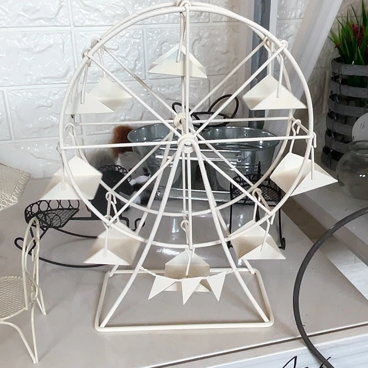 铁艺园艺柳编花插微瑕