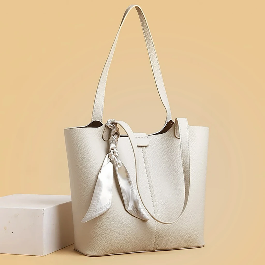 【镇店之宝】子母包新款轻奢百搭高级感气质时尚斜挎女士包222白