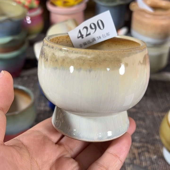 口6 手工花盆满30包邮