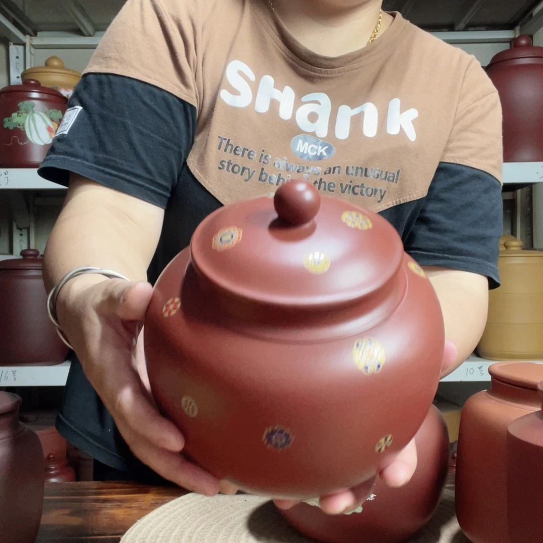 紫砂茶叶罐今天晚上