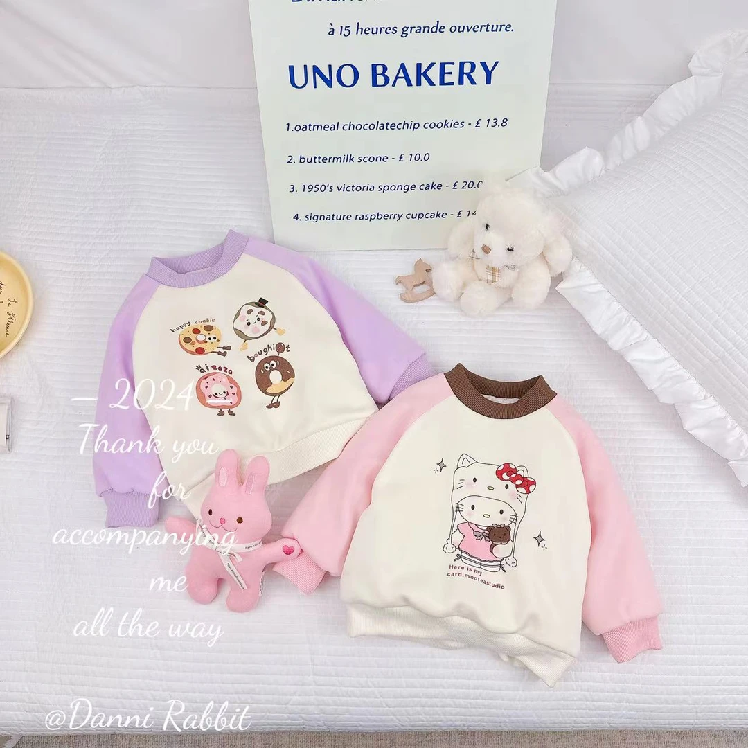 *冬款可爱卡通温感自发热保暖卫衣* D-H152