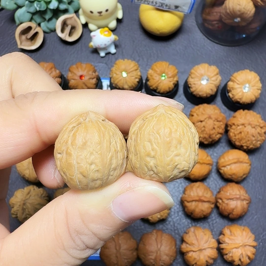 把件文玩核桃21尺蜜桃元宝021