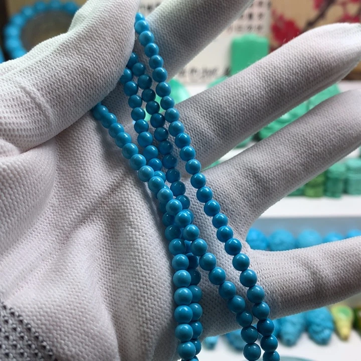 湖北批发精挑绿色矿原创手串108 以介绍为准