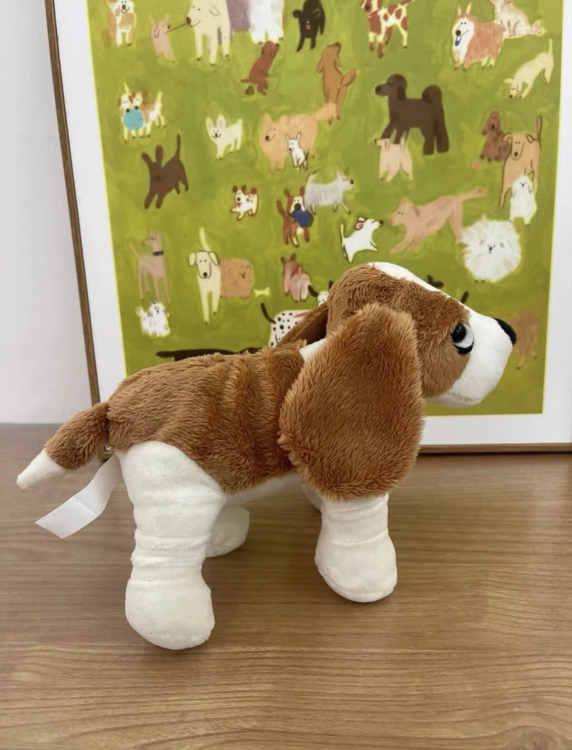 A-25巴吉度狗狗猎犬毛绒玩偶送礼生日