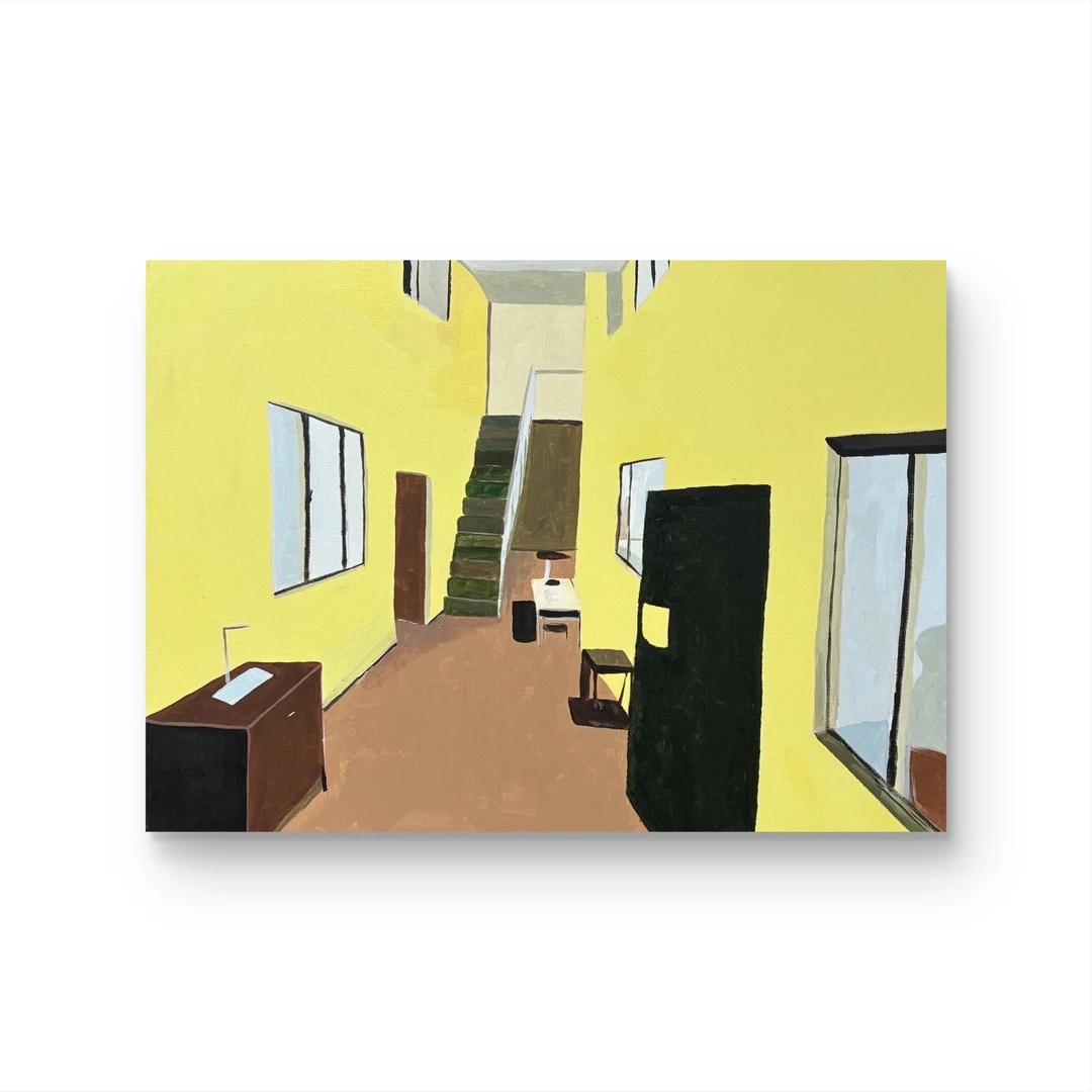 【黄房子】孤品  “60*80” No.335 纯手绘装饰画