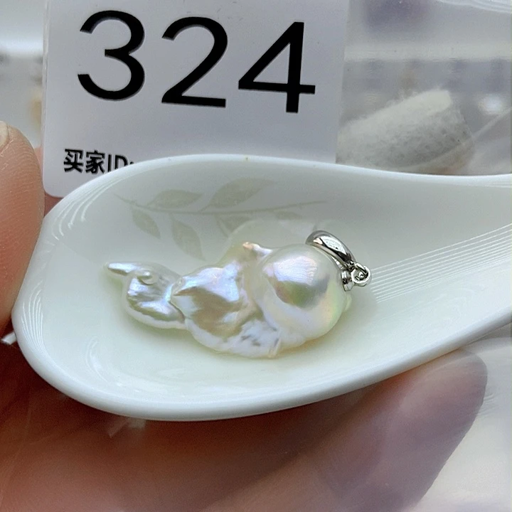 淡水珍珠颈饰银S925镶嵌