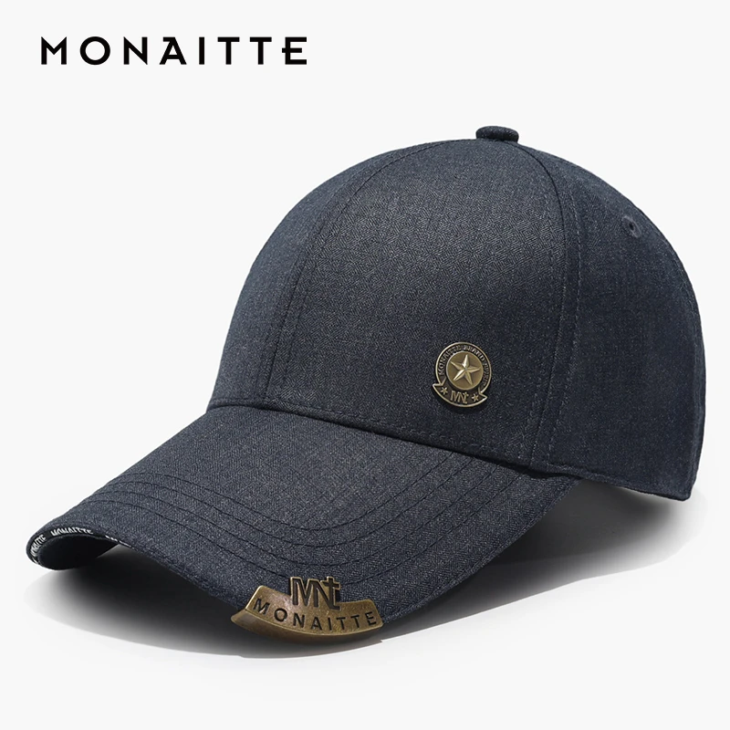 【高档四季时尚棒球帽】蒙奈特帽子男秋冬新款户外防晒运动鸭舌帽女