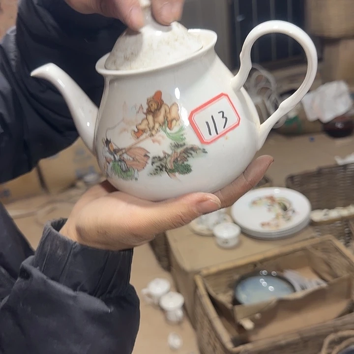 库存微瑕三打瓷片