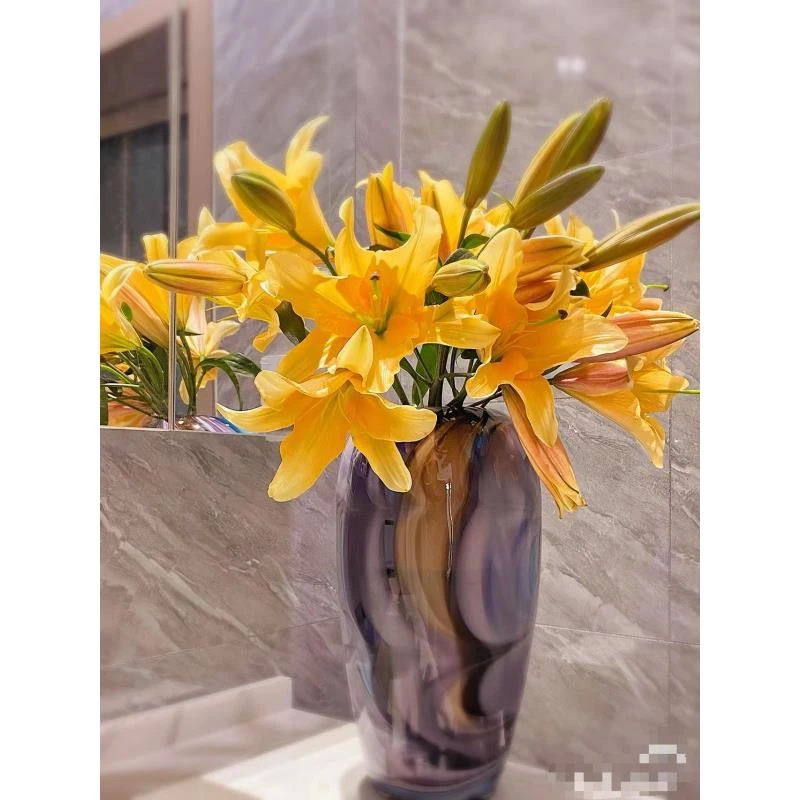 【晚霞百合3支多头】