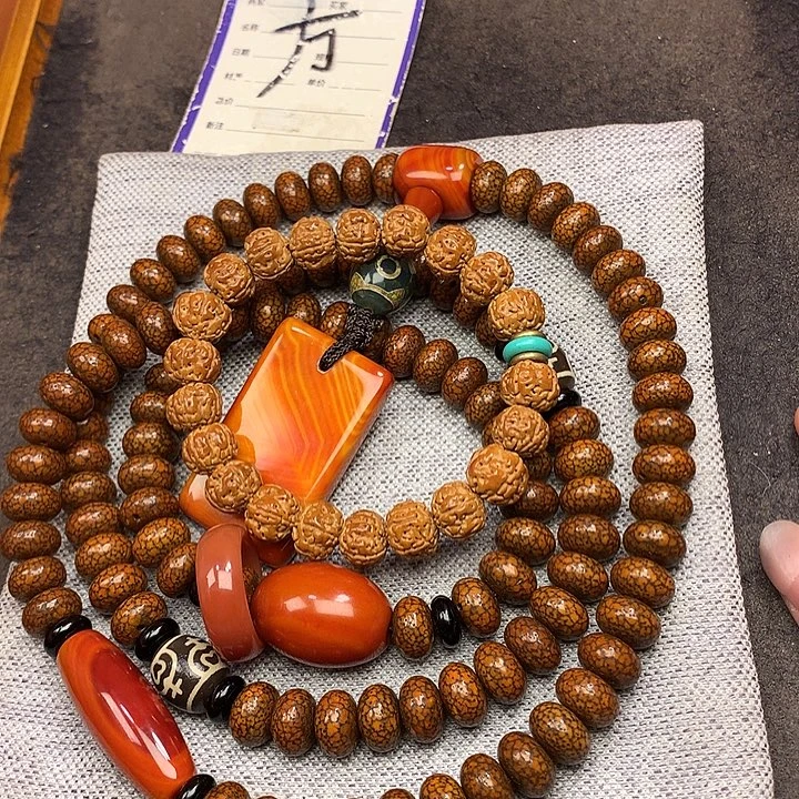 工***兵星月菩提吊坠脖挂