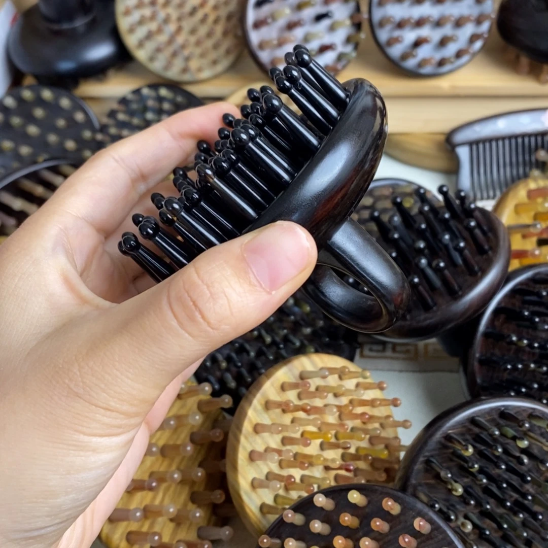 紫光檀66齿水墨齿