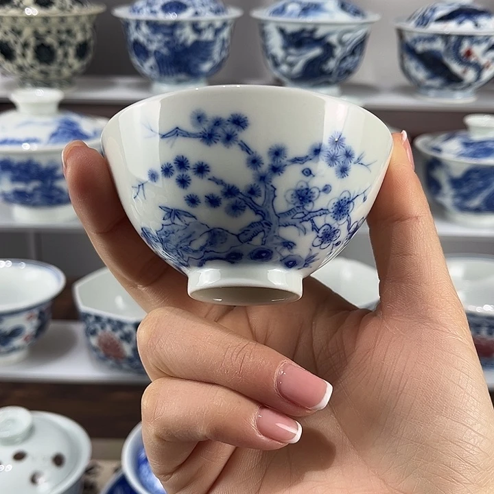 景德镇溪山居手工手绘