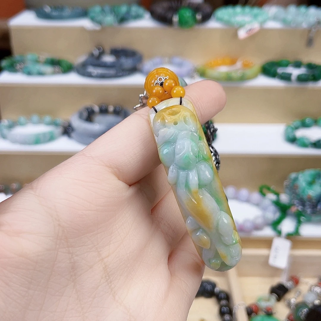 羽***玺翡翠未镶嵌手链手链