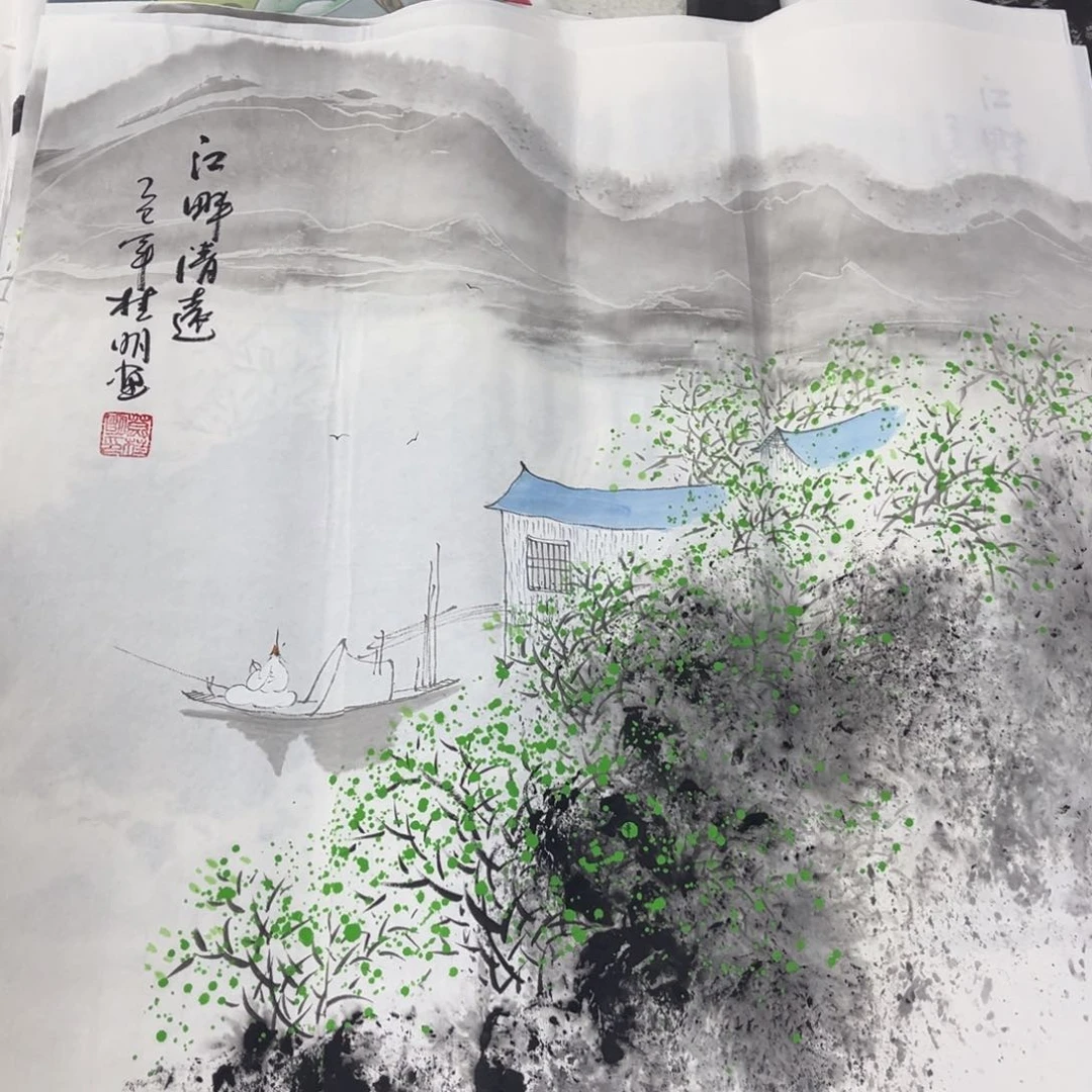 国画纯手绘字画国画作品欣赏