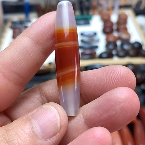 玛瑙/玉髓合金颈饰十**风