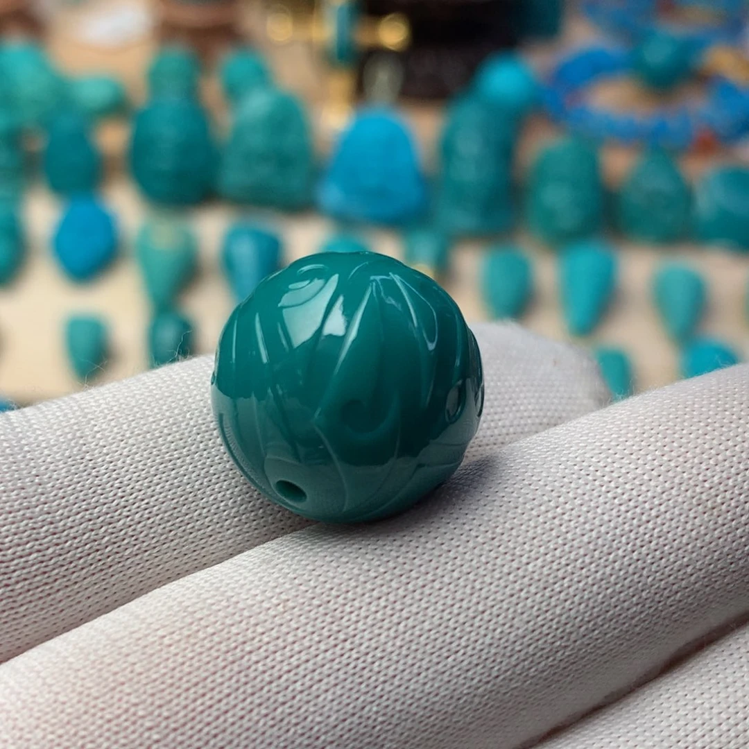 绿松石珠宝奇石未镶嵌