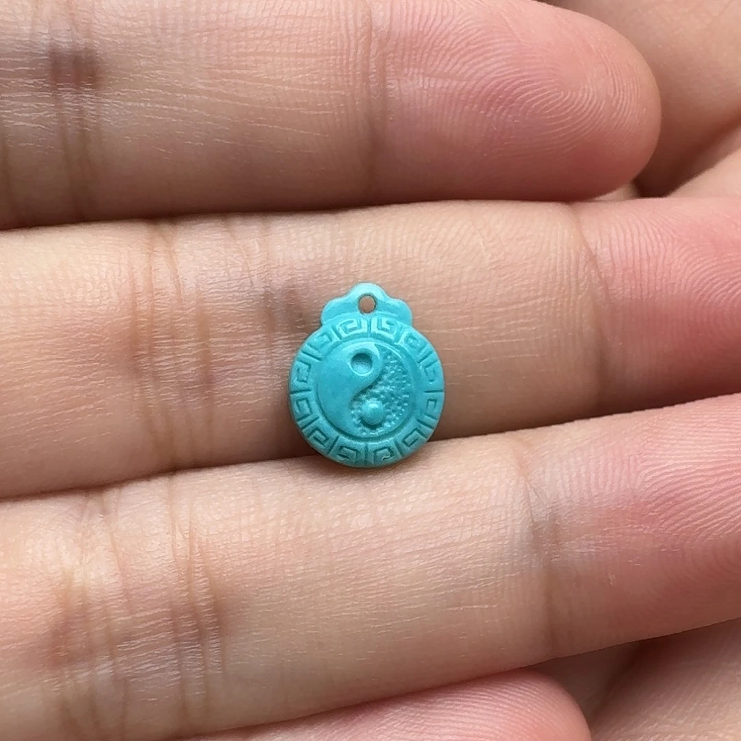 未镶嵌绿松石太极