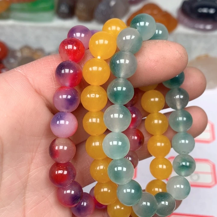 玛瑙/玉髓颈饰未镶嵌❤️****