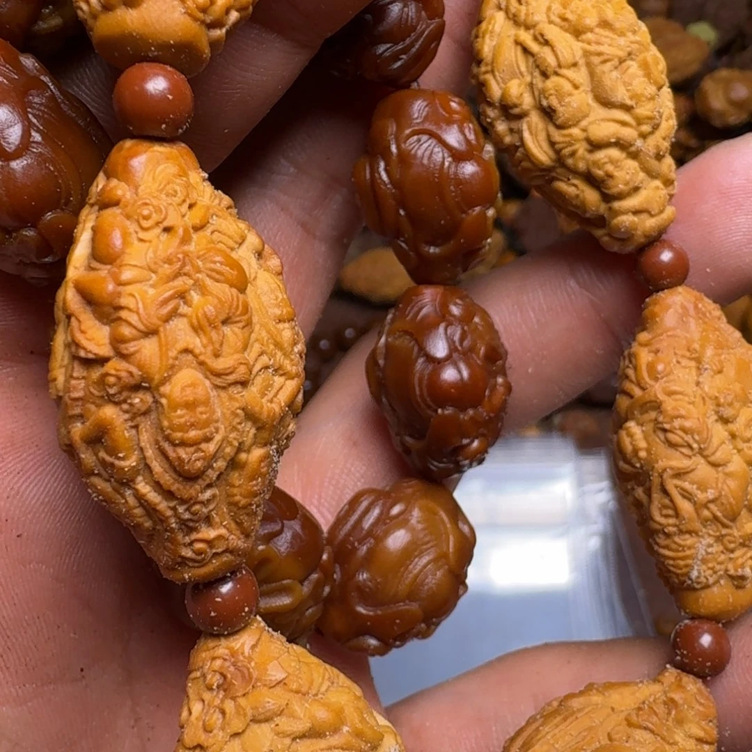 橄榄核手串我的心好