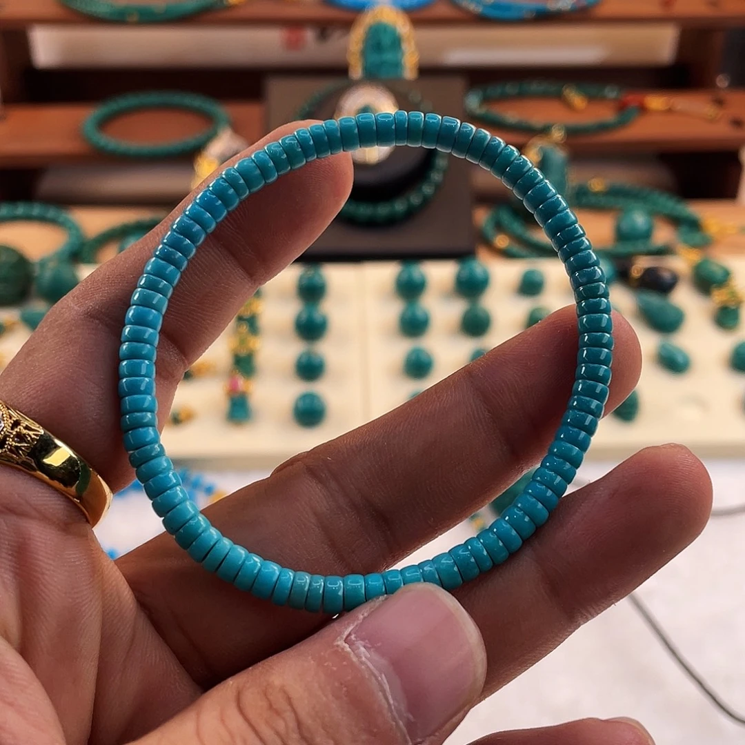 绿松石未镶嵌配饰