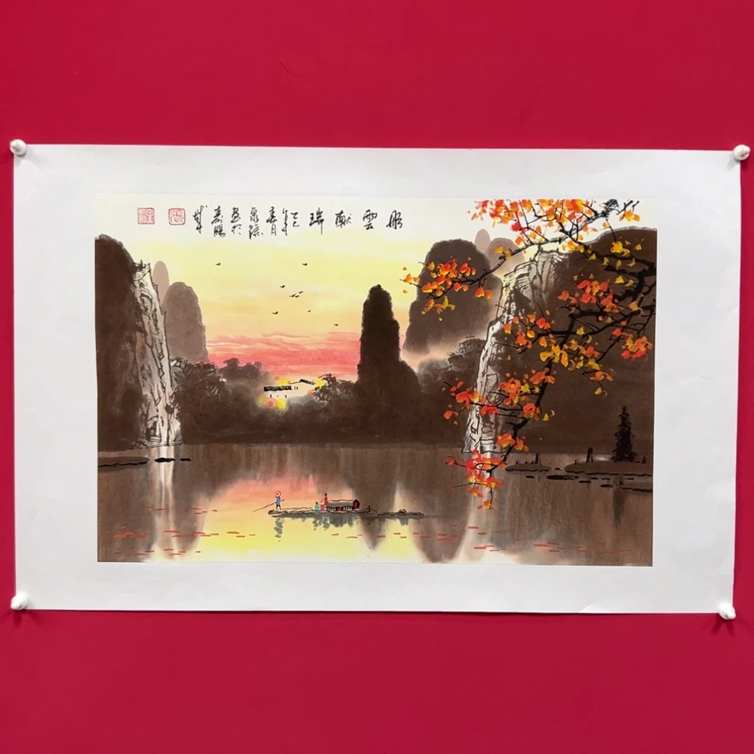 叶***国画张泉踪老师精品