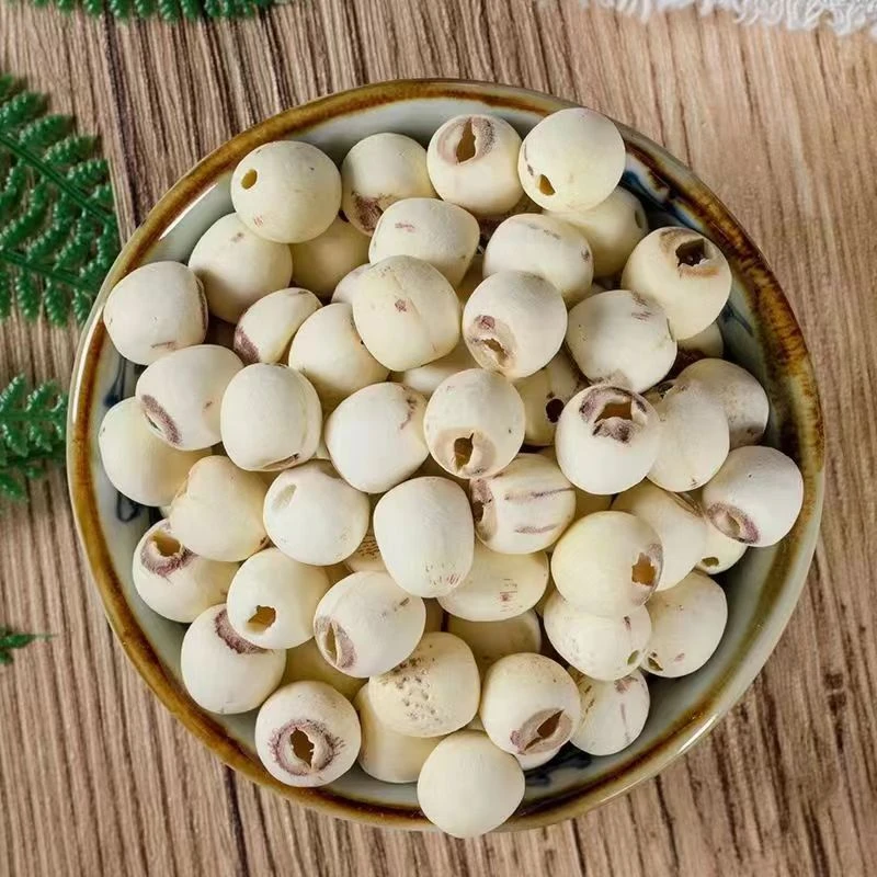 莲子干货500g特产无硫半野莲子正品新鲜磨皮去芯白莲子