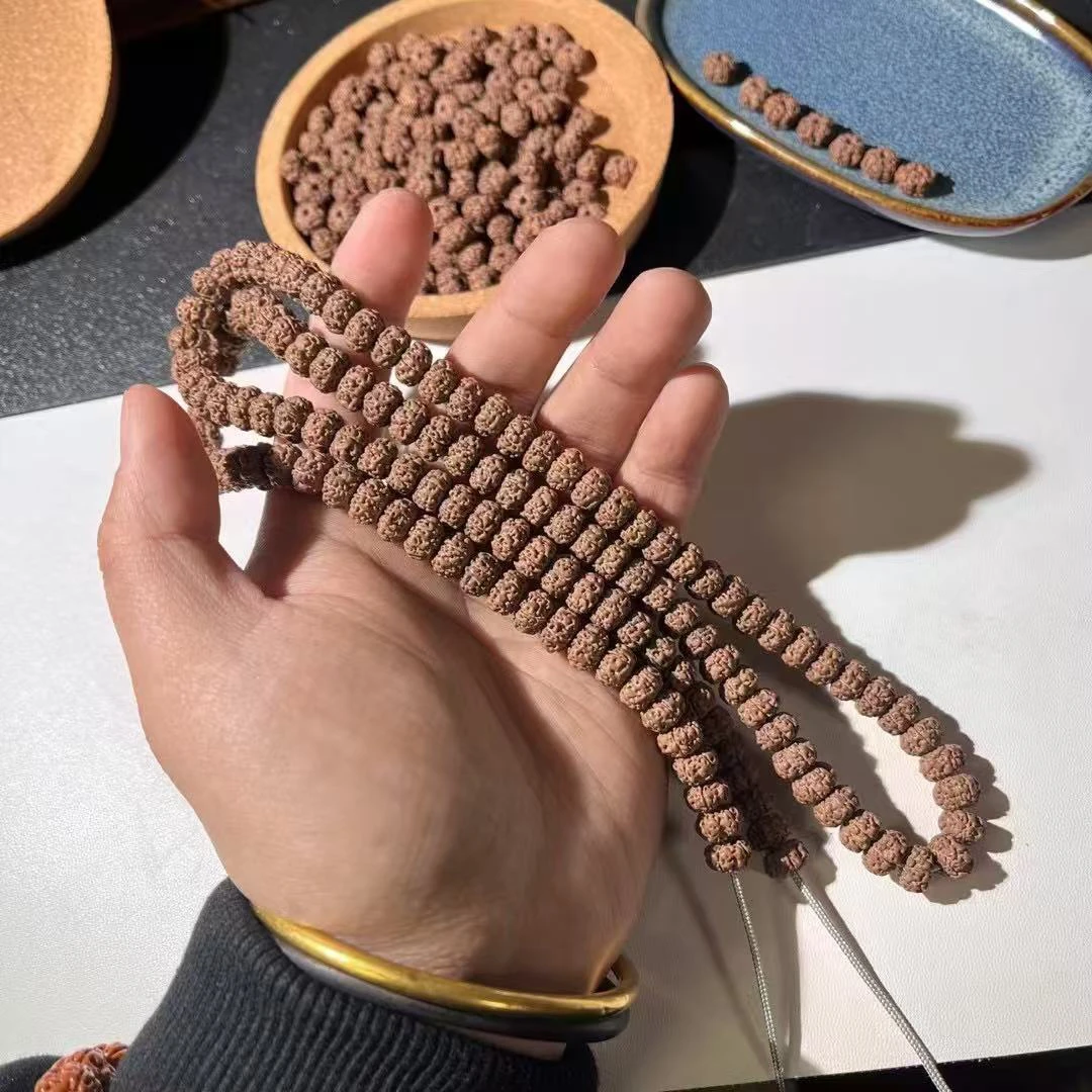 9mm极选级主理人平细小金刚108紫金皮