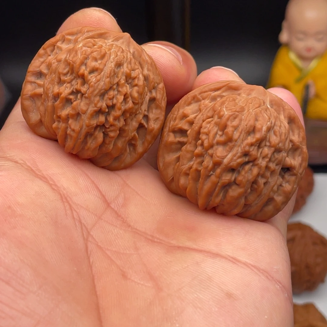 用***2文玩核桃吊坠41全品山地楼